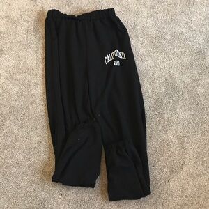 SHEIN Kids Black California Joggers